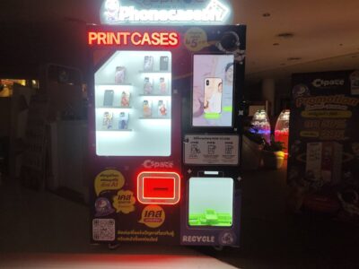 สติ๊กเกอร์ตู้โชว์สินค้าในห้างสรรพสินค้า
