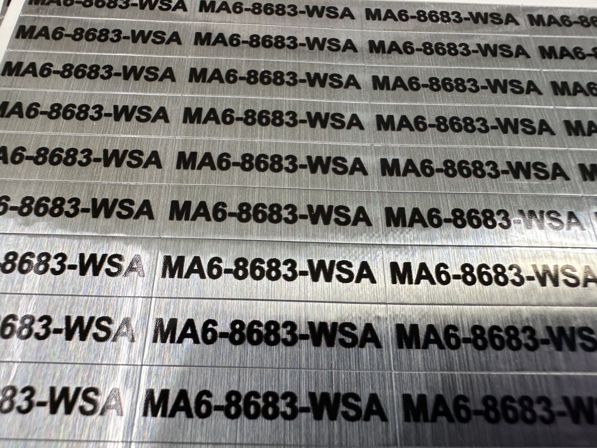 ฉลากอุตสาหกรรมติดเครื่องจักร