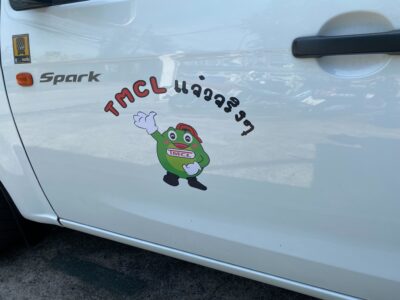 สติ๊กเกอร์โลโก้ติดรถ