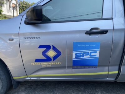 สติ๊กเกอร์โลโก้ติดรถ